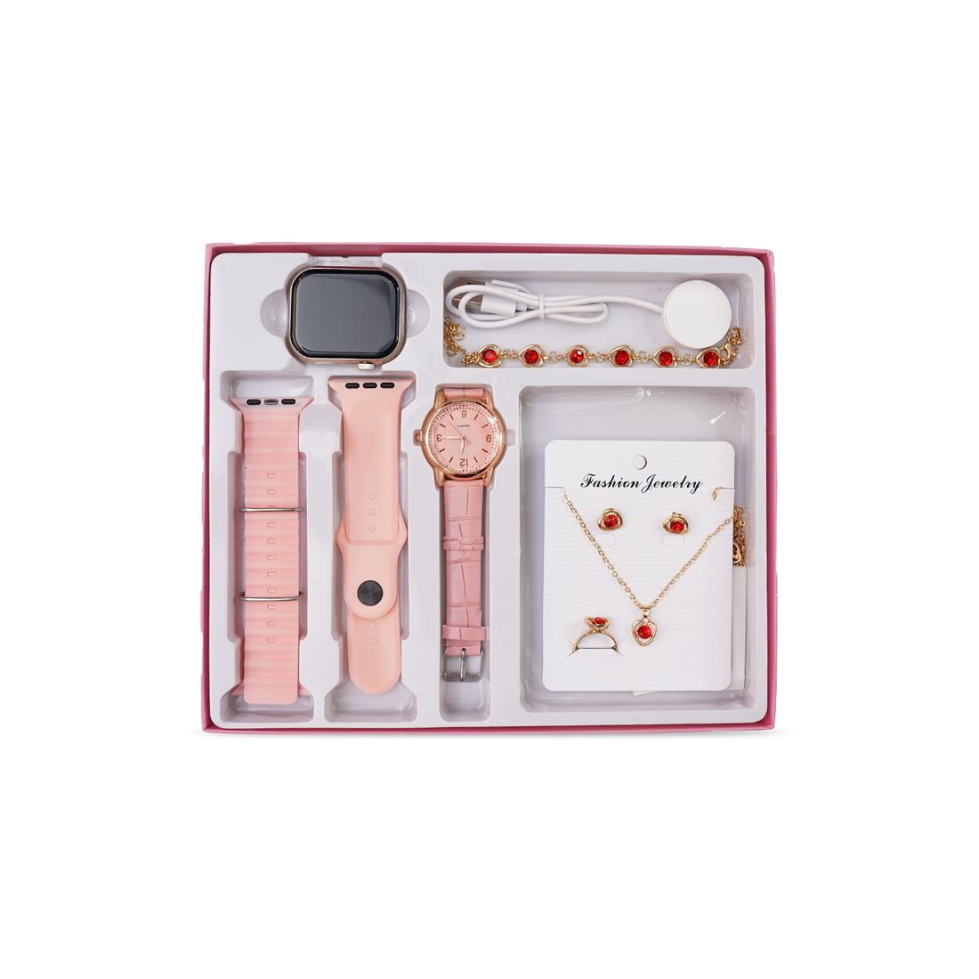 E03 Smartwatch & Jewelry Gift Set – 10 Series