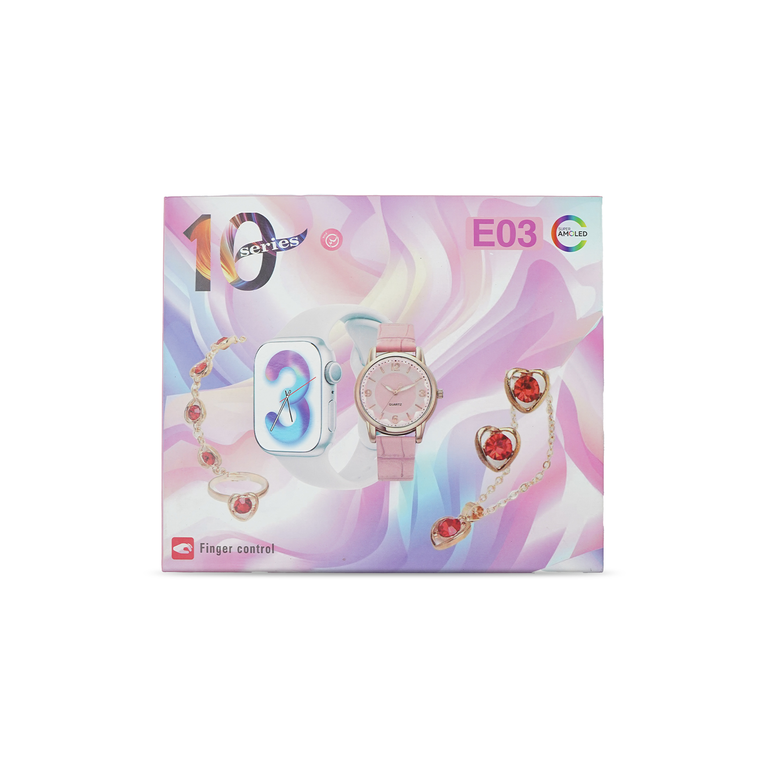 E03 Smartwatch & Jewelry Gift Set – 10 Series
